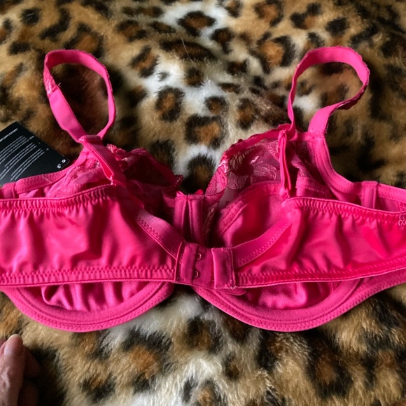 Conturelle Felina Pink Lace Underwire Full Support Bra Size 38B. Brand new! - Picture 2 of 5